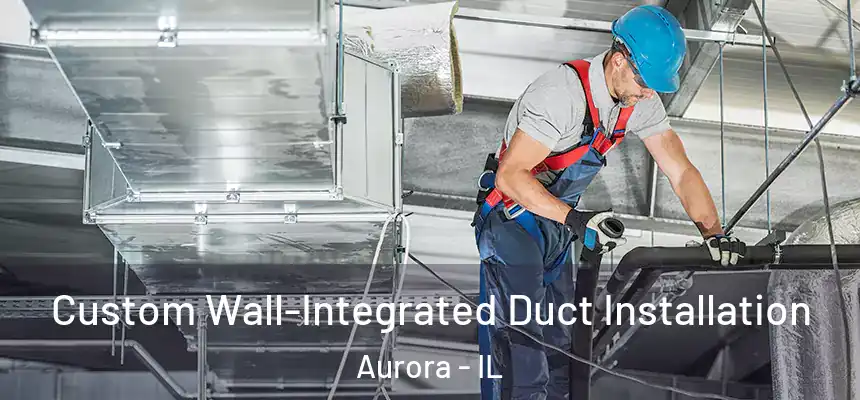  Custom Wall-Integrated Duct Installation Aurora - IL
