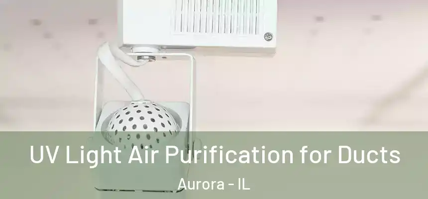  UV Light Air Purification for Ducts Aurora - IL